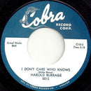 HAROLD BURRAGE – MESSED UP // I DON’T CARE WHO KNOWS - 7" - Copasetic Mailorder