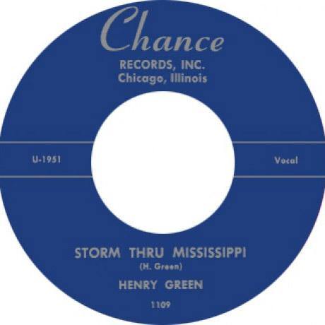 HENRY GREEN – STORM THRU MISSISSIPPI // STRANGE THINGS - 7" - Copasetic Mailorder