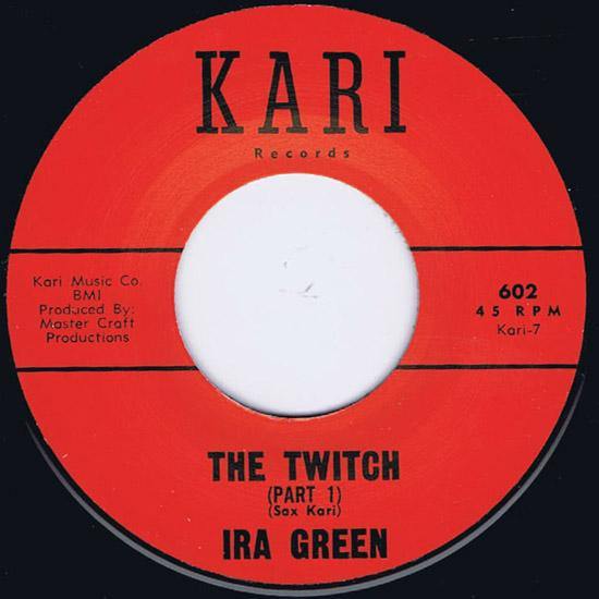Ira Green - The Twitch // The Twitch Pt. 2 - 7" - Copasetic Mailorder