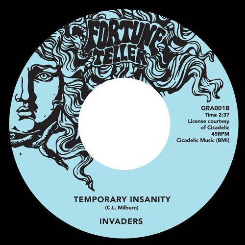 INVADERS - Temporary Insanity // Never On A Friday - 7" - Copasetic Mailorder