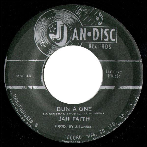 Jah Faith - Bun A One // The Black Emeralds - Bun A One (Pt. 2) - 7" - Copasetic Mailorder
