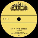 Johnny Davis - I'm A Wine Drinker // Madman Taylor - Dig Daddy Slack - 7" - Copasetic Mailorder