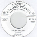 John Greer - I'm The Fat Man - 7"