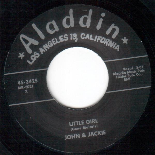 John & Jackie - Little Girl // The Raging Sea  - 7" - Copasetic Mailorder