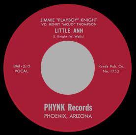 Jimmie "Playboy" Knight - Little Ann // At Nadens Ebony Door - 7" - Copasetic Mailorder