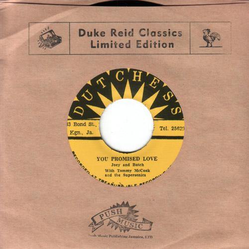 Joey and Butch - You Promised Love // Alton and Joey - Oh, What A Smile Can Do  - 7" - Copasetic Mailorder