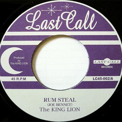 KING LION - Rum Steal // You Were Invited - 7" - Copasetic Mailorder