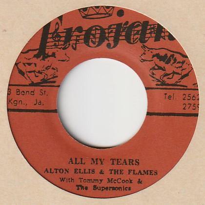 Alton Ellis - All My Tears - 7"