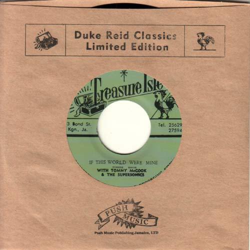 TYRONE DAVIS - If This World Were Mine // DAVE BARKER - Funkey Reggae  - 7" - Copasetic Mailorder