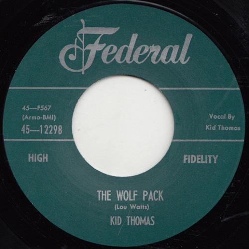 KID THOMAS - WOLF PACK // THE SPELL - 7" - Copasetic Mailorder