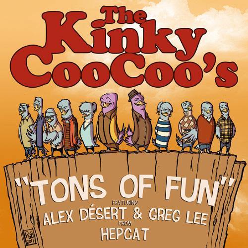 Kinky Coo Coo's - Tons Of Fun // Get Ready - 7" - Copasetic Mailorder