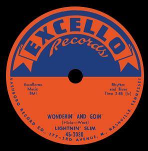 Lightning Slim - Wonderin' And Goin' // Mean Ole Lonesome Train - 7" - Copasetic Mailorder