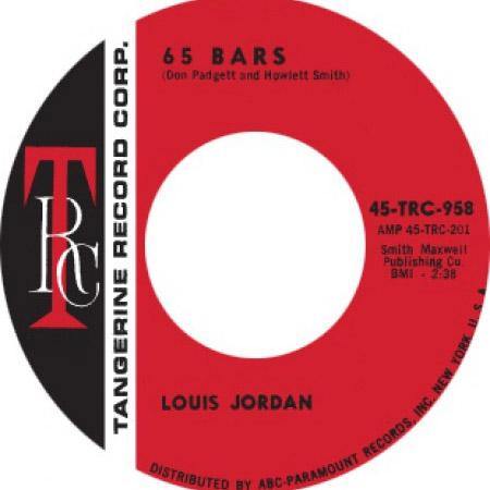 LOUIS JORDAN – 65 BARS / COMIN’ DOWN - 7" - Copasetic Mailorder