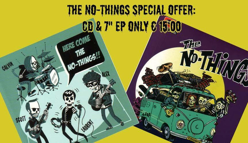 SPECIAL OFFER : THE NO-THINGS 7" EP + CD
