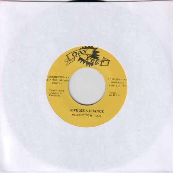 Millicent 'Patsy' Todd - Give Me A Chance // Loving Love - 7" - Copasetic Mailorder