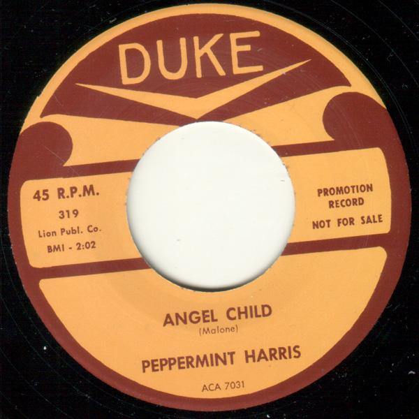 Peppermint Harris - Angel Child // Ain't No Business - 7" - Copasetic Mailorder