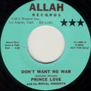 PRINCE LOVE - Don't Want No War // The Stomp - 7" - Copasetic Mailorder