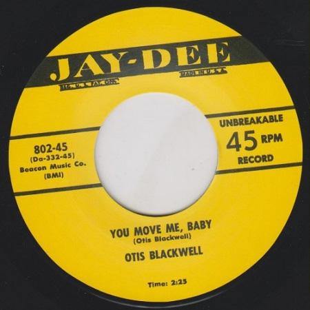 Otis Blackwell - You Move Me Baby - RnB repro 7inch