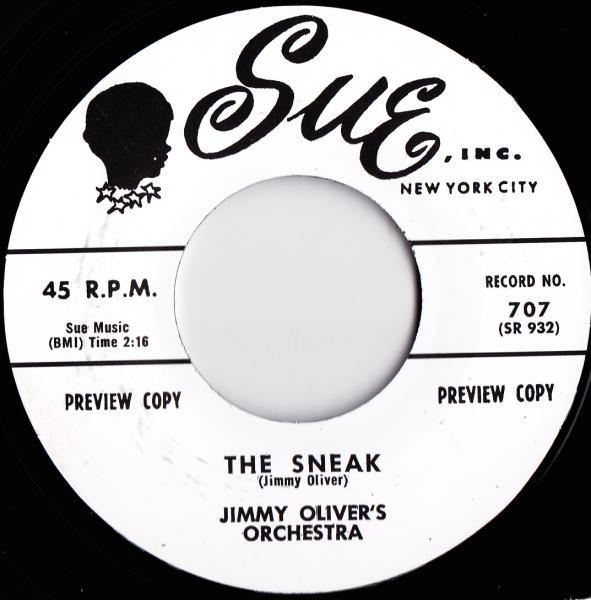 Jimmy Oliver's Orchestra - The Sneak // Sonny Jackson - My Babe - 7" - Copasetic Mailorder