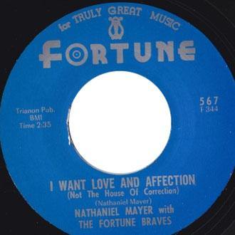 NATHANIEL MAYER - I Want Love And Affection // From Now On - 7" - Copasetic Mailorder