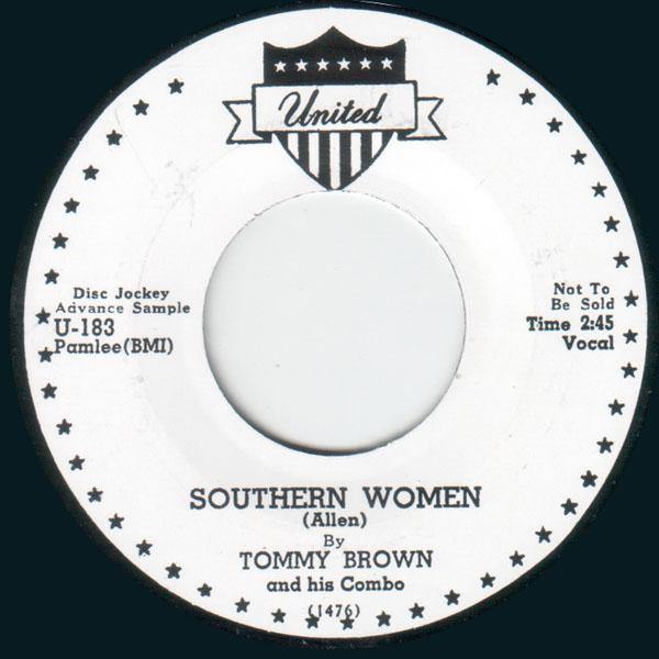 Tommy Brown - Southern Women // Big Walter - Back Home To Mama - 7" - Copasetic Mailorder