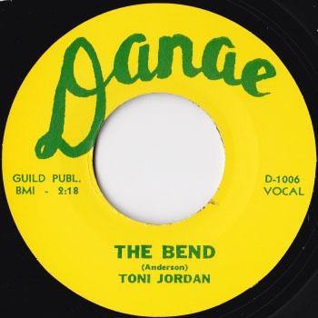 Toni Jordan - The Bend //  I Can'tForget  - 7" - Copasetic Mailorder