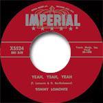 Tommy Lomonte - Yeah Yeah Yeah // I'm Leaving - 7" - Copasetic Mailorder