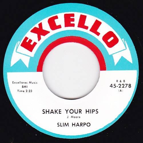 Slim Harpo - Shake Your Hips //  Midnight Blues - 7" - Copasetic Mailorder