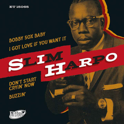 SLIM HARPO - Bobby Sox Baby +3 - 7inch EP