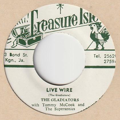 The Gladiators - Live Wire - 7"