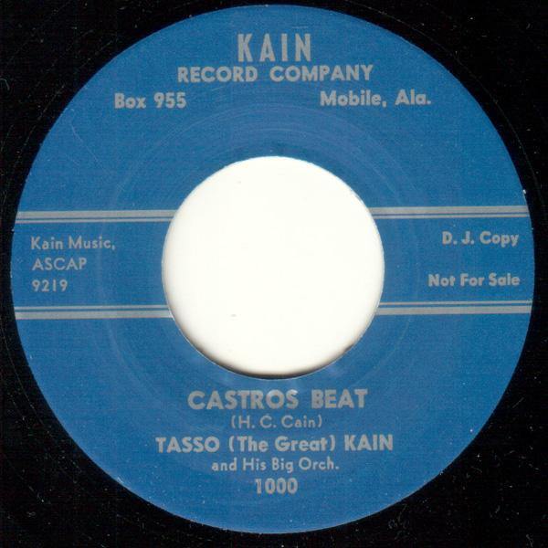 Tasso (The Great) Kain - Castros Beat //  Teddy Reynolds - Louise - 7" - Copasetic Mailorder