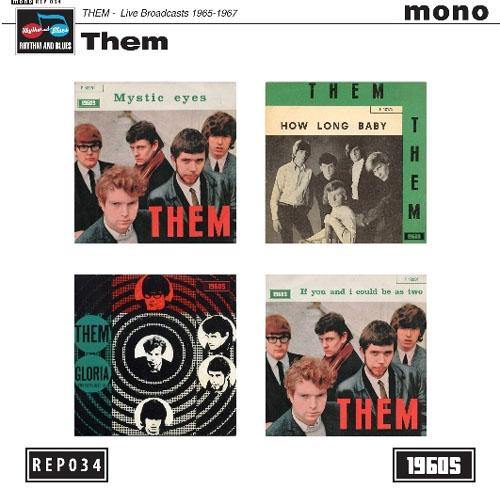 Them - Live Broadcasts 1965-1967 - 7" 4-track EP - Copasetic Mailorder