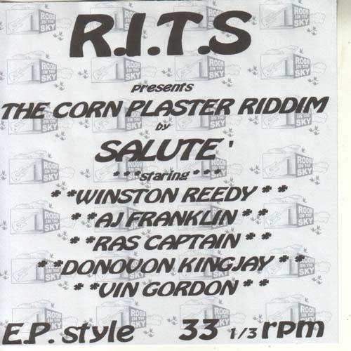 Various - R.I.T.S. presents The Corn Plaster Riddim - 7" EP - Copasetic Mailorder