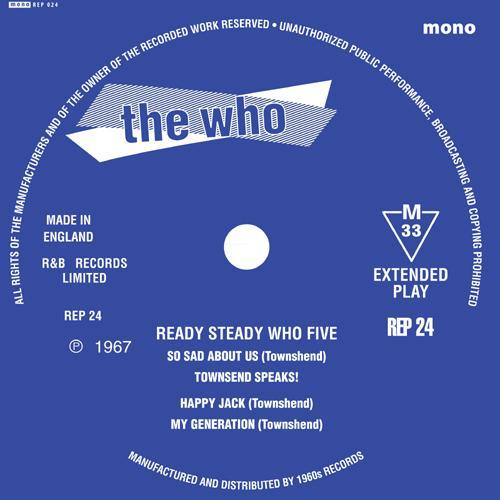 The Who - Ready Steady Who 5 - 7"EP