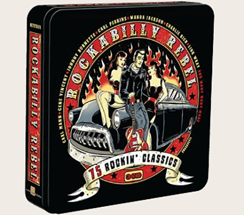 Various - ROCKABILLY REBEL 75 Rockin Classics - 3xCD Box