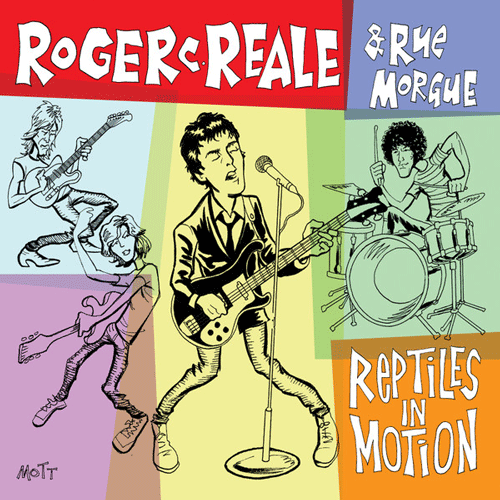 ROGER C. REALE & RUE MORGUE - Reptiles In Motion - LP (sleeve slightly damaged)
