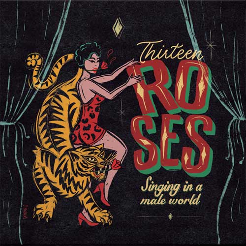 Various - THIRTEEN ROSES Vol.2 - LP (col. vinyl)