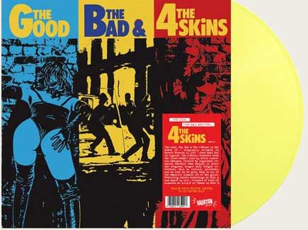 4 SKINS - The Good, The Bad, The 4Skins - LP (col. vinyl)