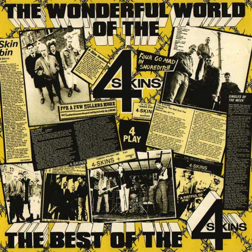 4 SKINS - The Wonderful World Of The ... - LP (yellow vinyl)