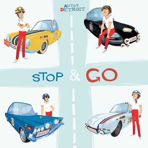 AUTOS DETROIT - Stop & Go - LP