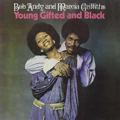 BOB ANDY and MARCIA GRIFFITHS - Young Gifted and Black - LP