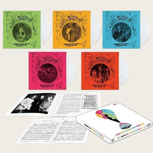 CREAM - Live in Sweden And the USA - 5xLP Box (white vinyl, 180g)
