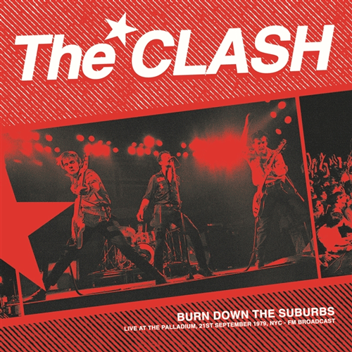 CLASH - Burn Down The Suburbs - LP (sleeve slightly damaged)