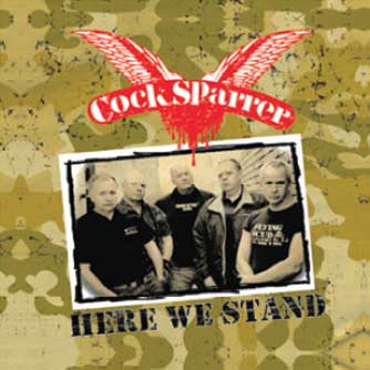 COCK SPARRER - Here We Stand - LP (col. vinyl)