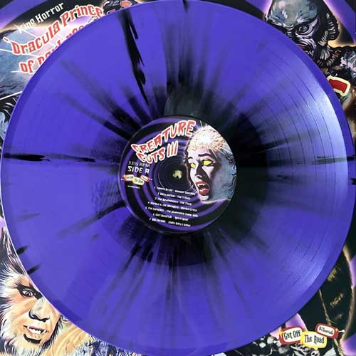 CREATURE CUTS Vol.3 - LP Limited edition - Purple/Black vinyl