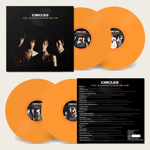 FLEUR DE LYS - Circles (The Ultimate Fleur De Lys) - DoLP (orange vinyl)