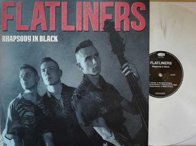 FLATLINERS - Rhapsody In Black - LP (available in diff. vinyl colors) - Copasetic Mailorder