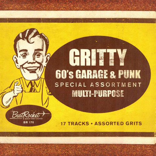 Various - GRITTY 60s GARAGE & PUNK - LP (col. vinyl)