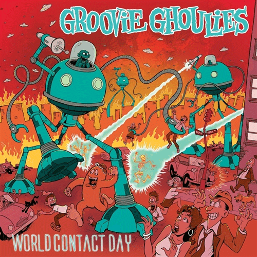 GROOVIE GHOULIES - World Contact Day - LP (col. vinyl)
