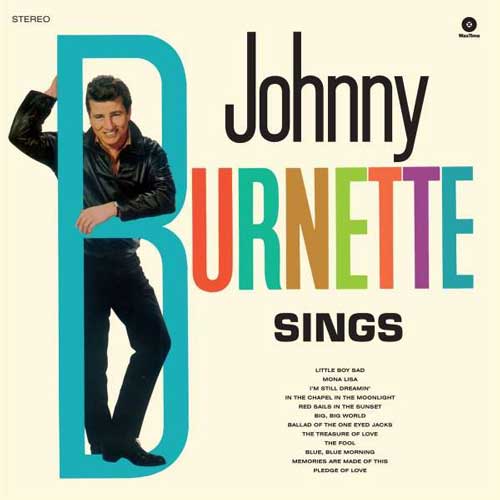 JOHNNY BURNETTE - Sings - LP
